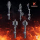 Pactum Aeturnum Knight Maces | DakkaDakka.store Grimdark Wargaming Miniatures Role Playing Miniatures