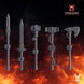 Pactum Aeturnum Warden Weapons | DakkaDakka.store Grimdark Wargaming Miniatures Role Playing Miniatures