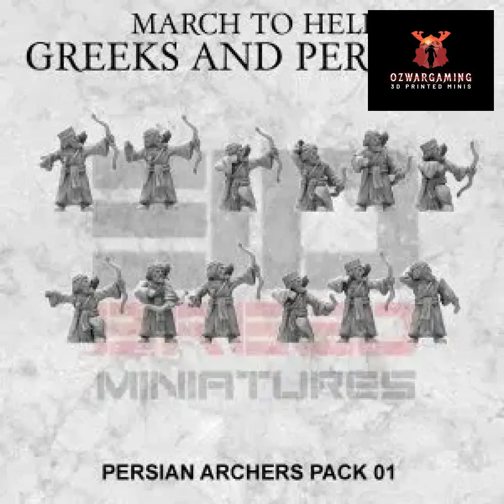 Persian Archers | 3DBreed 15mm Wargaming Miniatures Role Playing Miniatures