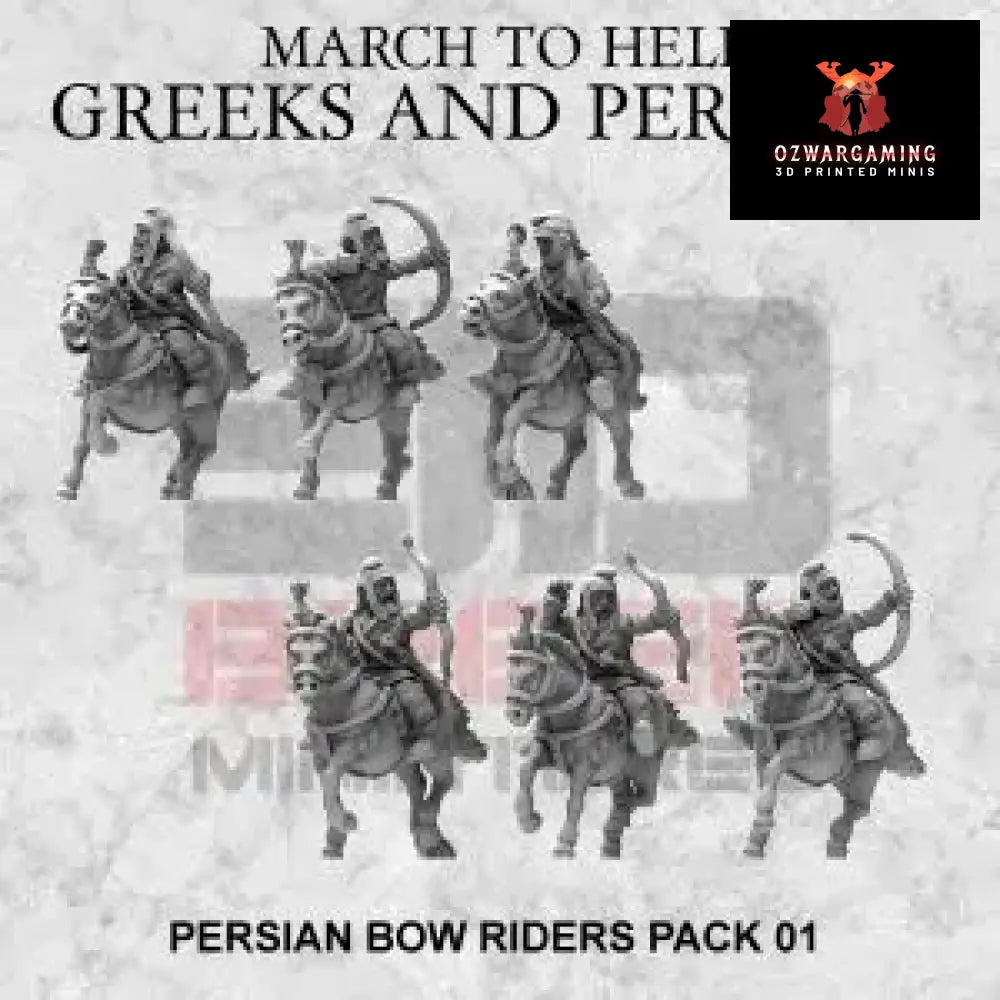 Persian Horse Archers | 3DBreed 15mm Wargaming Miniatures Role Playing Miniatures