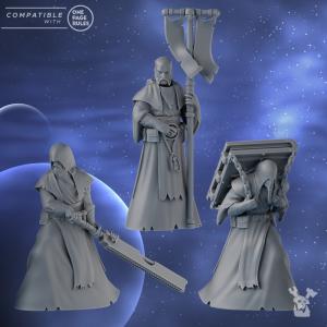 Silver Moon Pilgrims | DakkaDakka.store Grimdark Wargaming Miniatures Role Playing Miniatures