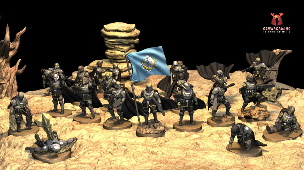 Planetfaller Miniatures |Galactic Armory 32mm SCI-FI Wargaming Miniatures Role Playing Miniatures