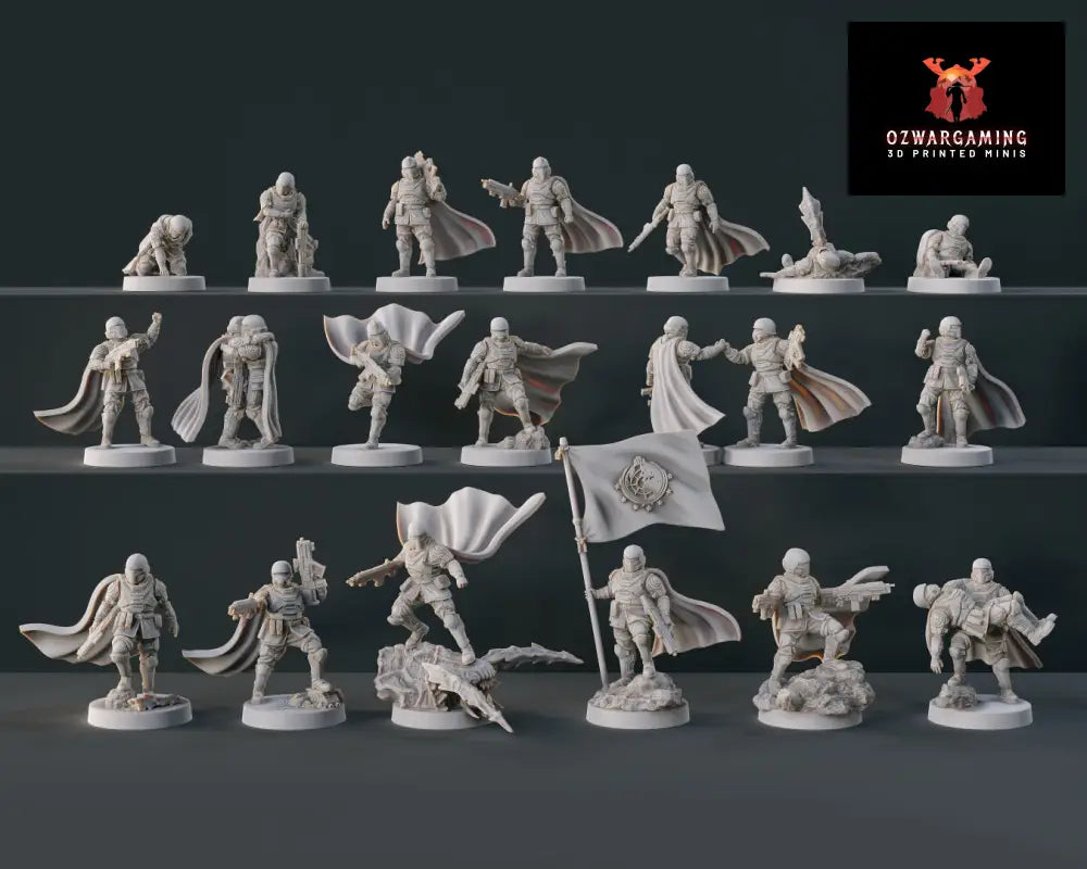 Planetfaller Miniatures |Galactic Armory 32mm SCI-FI Wargaming Miniatures Role Playing Miniatures