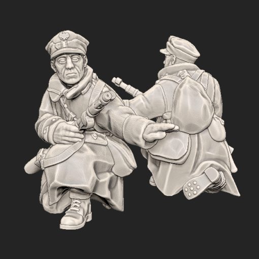 Polish People’s Army NCO | Propylene Foliescu 28mm WW2 Wargaming Miniatures Role Playing Miniatures