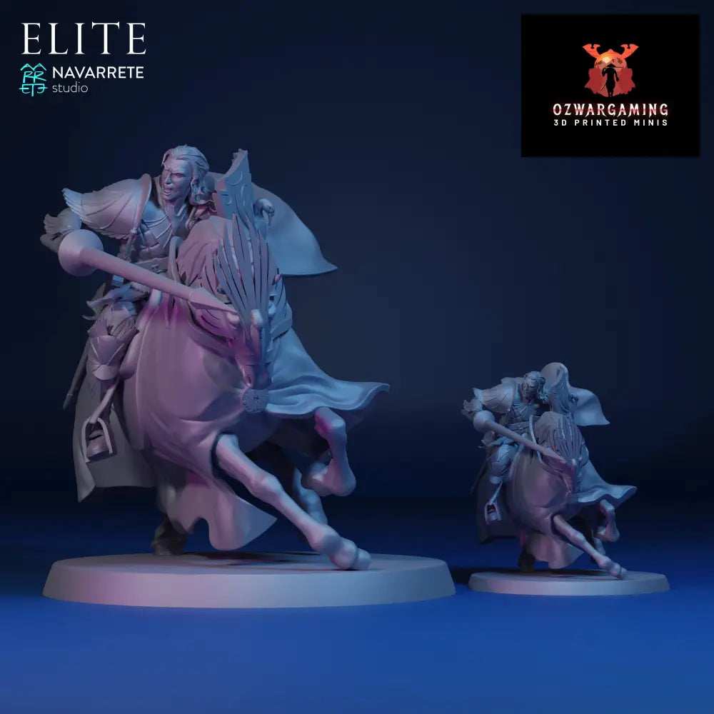 Prince Imrael Foot and Mounted | Navarrete Studios 25mm Fantasy Wargaming Miniatures