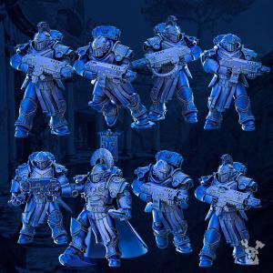 Legio Victrix Princeps Cohort Prebuilt | DakkaDakka.store Grimdark Wargaming Miniatures Role Playing Miniatures