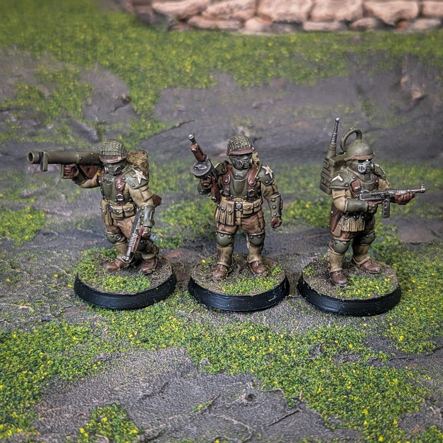 United States of America Elite Infantry | Golden Dragon Games Weird WW2 Role Playing Miniatures