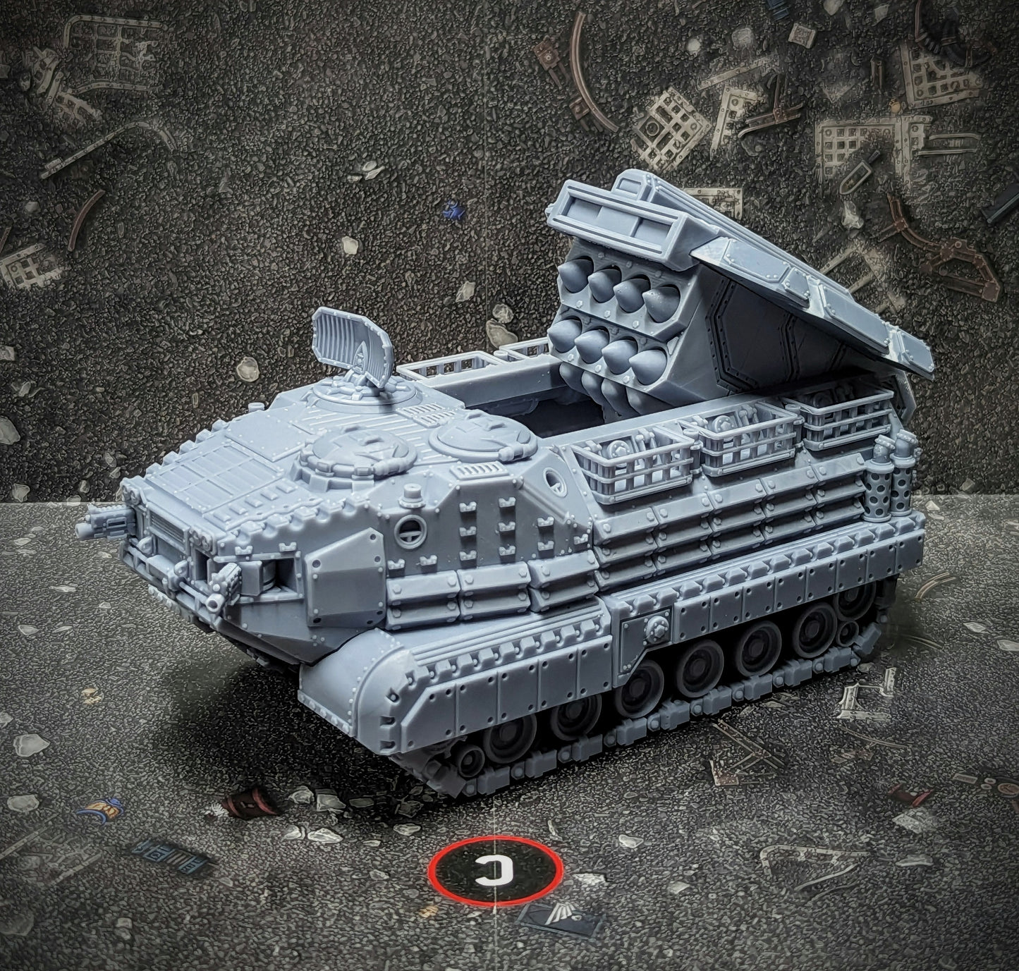AKHLUT-PATTERN AMPHIBIOUS ASSAULT VEHICLE | Maelstrom Designworks Grimdark Wargaming Miniatures