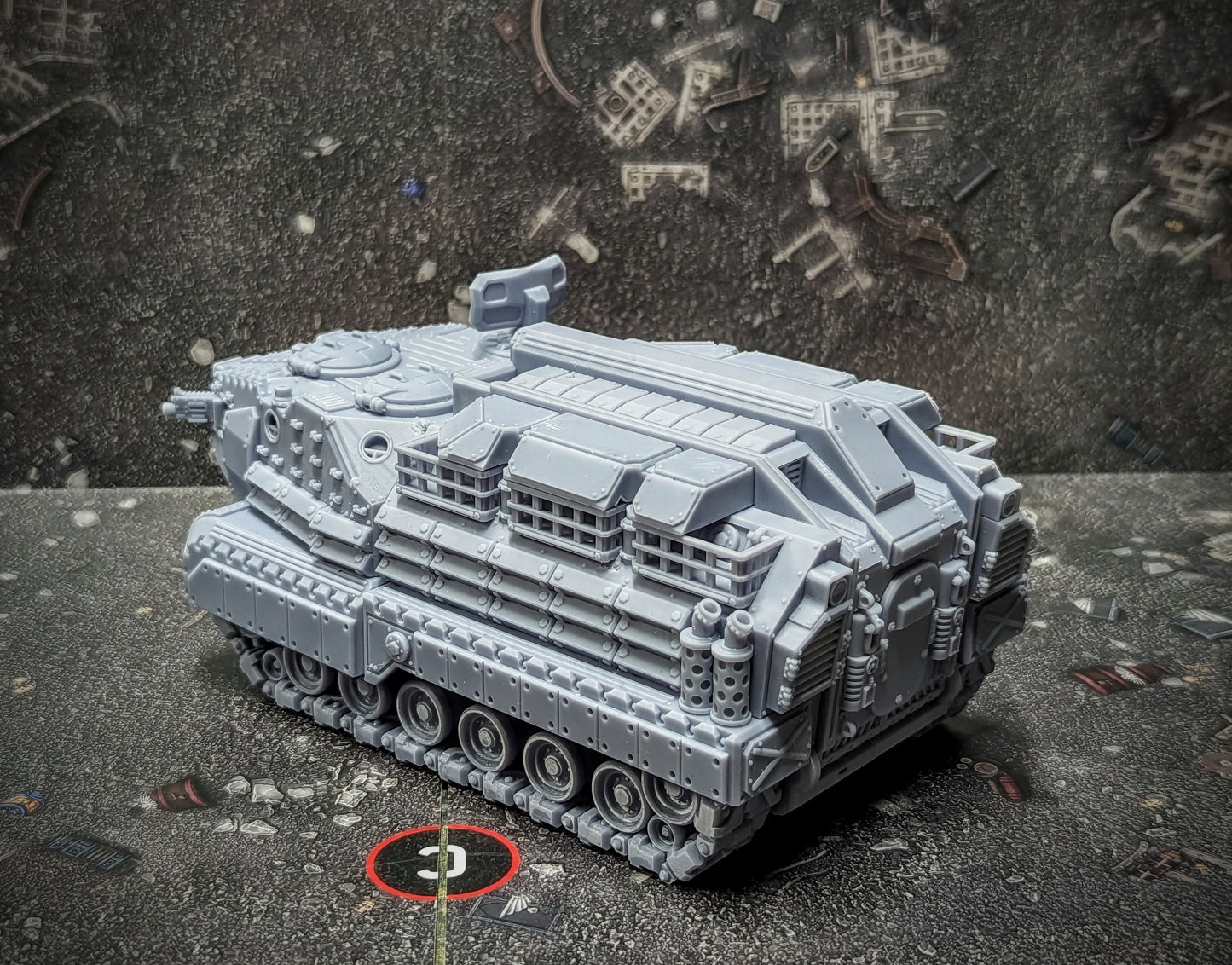 AKHLUT-PATTERN AMPHIBIOUS ASSAULT VEHICLE | Maelstrom Designworks Grimdark Wargaming Miniatures