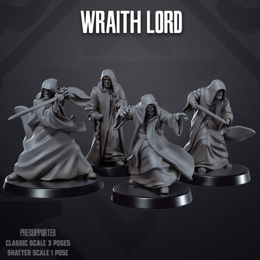 Space Wars: Authority Wraith Lord | Skullforge Studios 32mm Wargaming Miniatures Role Playing Miniatures