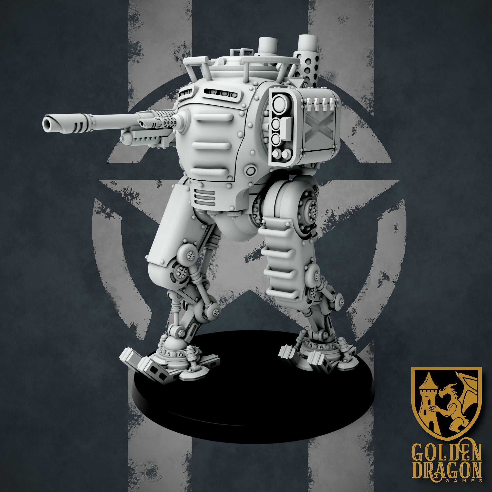 United States of America X32 Light Walkers | Golden Dragon Games Weird WW2 Role Playing Miniatures