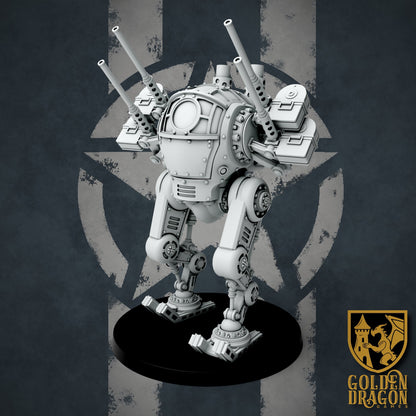 United States of America X32 Light Walkers | Golden Dragon Games Weird WW2 Role Playing Miniatures