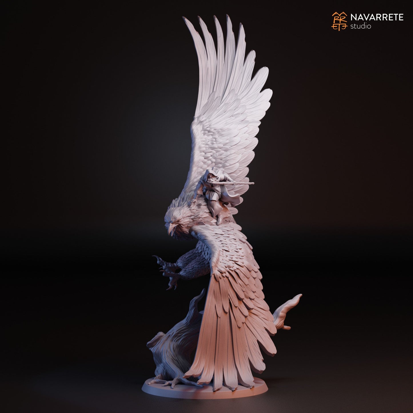 Radalion on Eagle | Navarrete Studios 25mm Fantasy Wargaming Miniatures