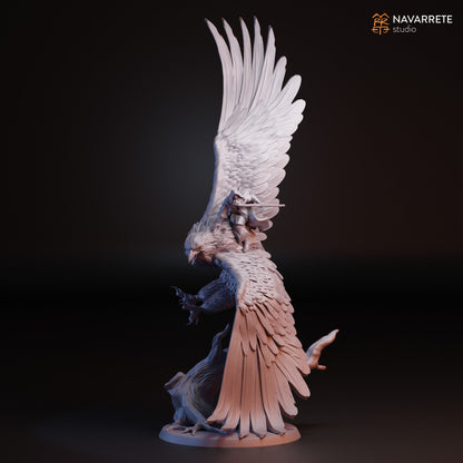 Radalion on Eagle | Navarrete Studios 25mm Fantasy Wargaming Miniatures