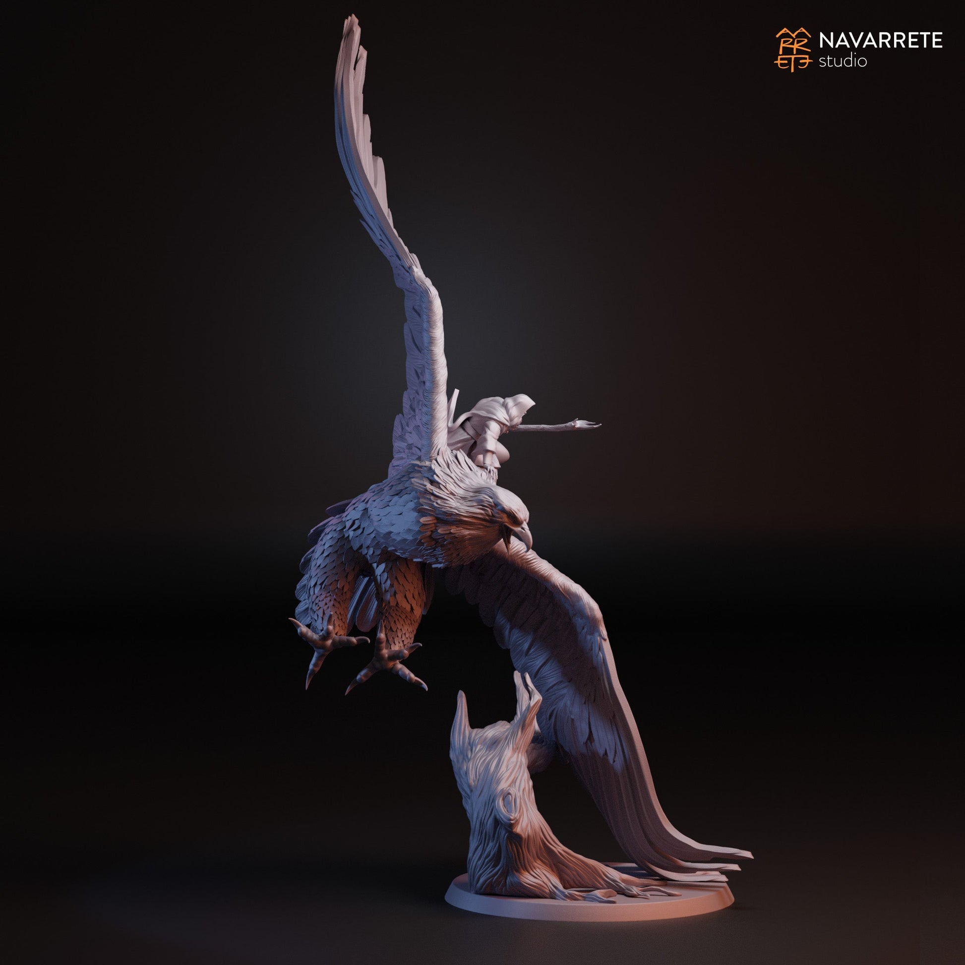 Radalion on Eagle | Navarrete Studios 25mm Fantasy Wargaming Miniatures
