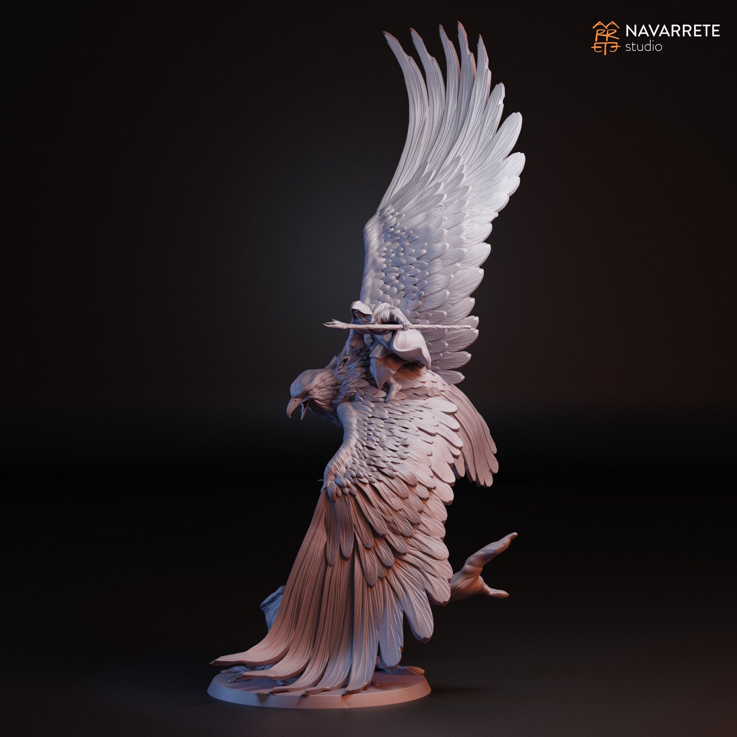 Radalion on Eagle | Navarrete Studios 25mm Fantasy Wargaming Miniatures