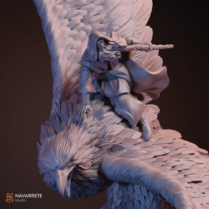 Radalion on Eagle | Navarrete Studios 25mm Fantasy Wargaming Miniatures