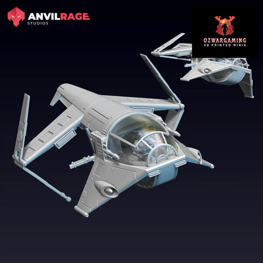 Rangers AFT Dropship | Anvilrage Galactic SciFi Miniatures 32mm 1/47 Legion Scale Role Playing Miniatures