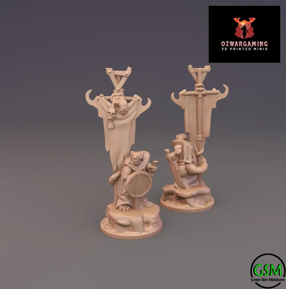 Ratmen Rat Character Pack | Greenskin Miniatures 10mm Fantasy Wargaming Miniatures Role Playing Miniatures