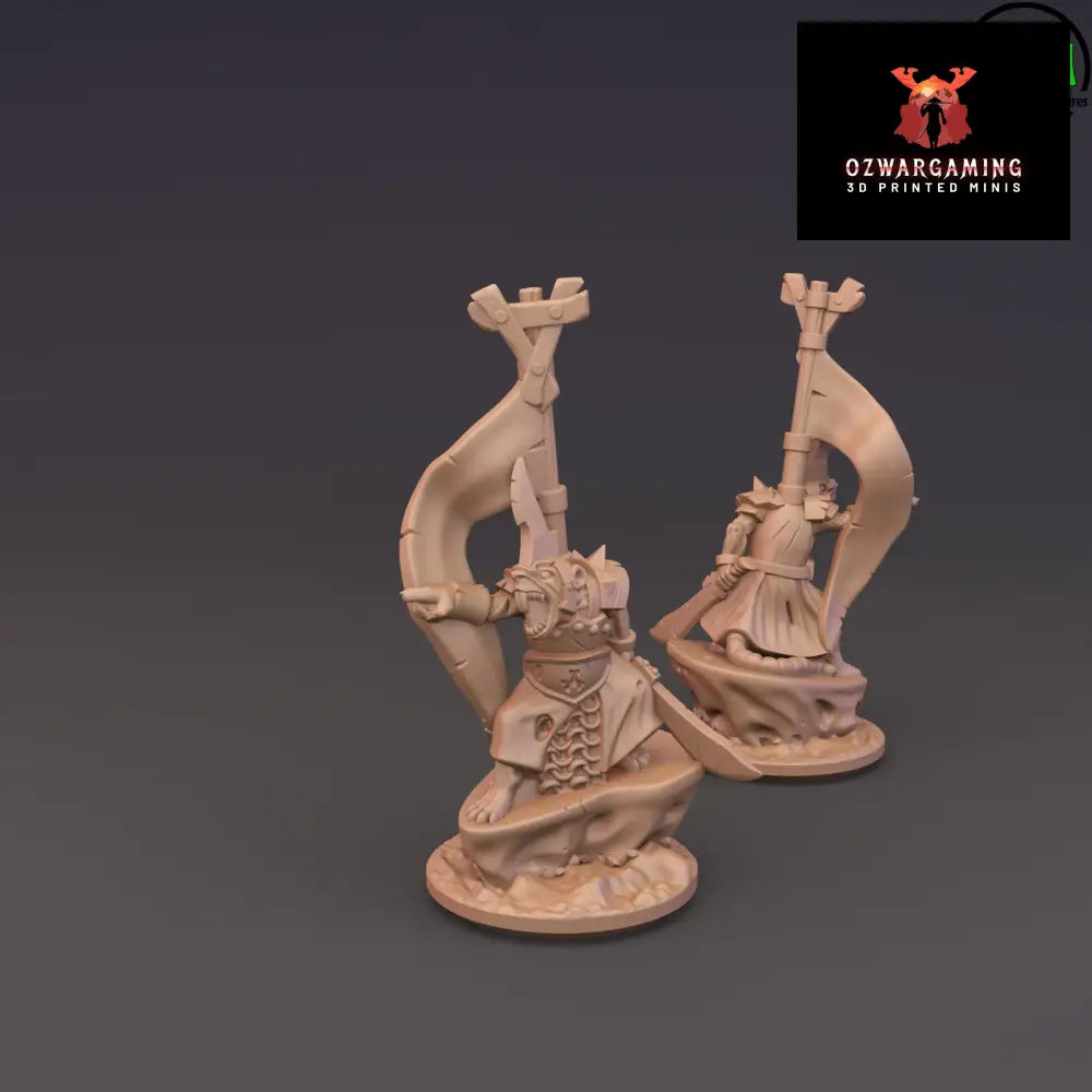 Ratmen Rat Character Pack | Greenskin Miniatures 10mm Fantasy Wargaming Miniatures Role Playing Miniatures