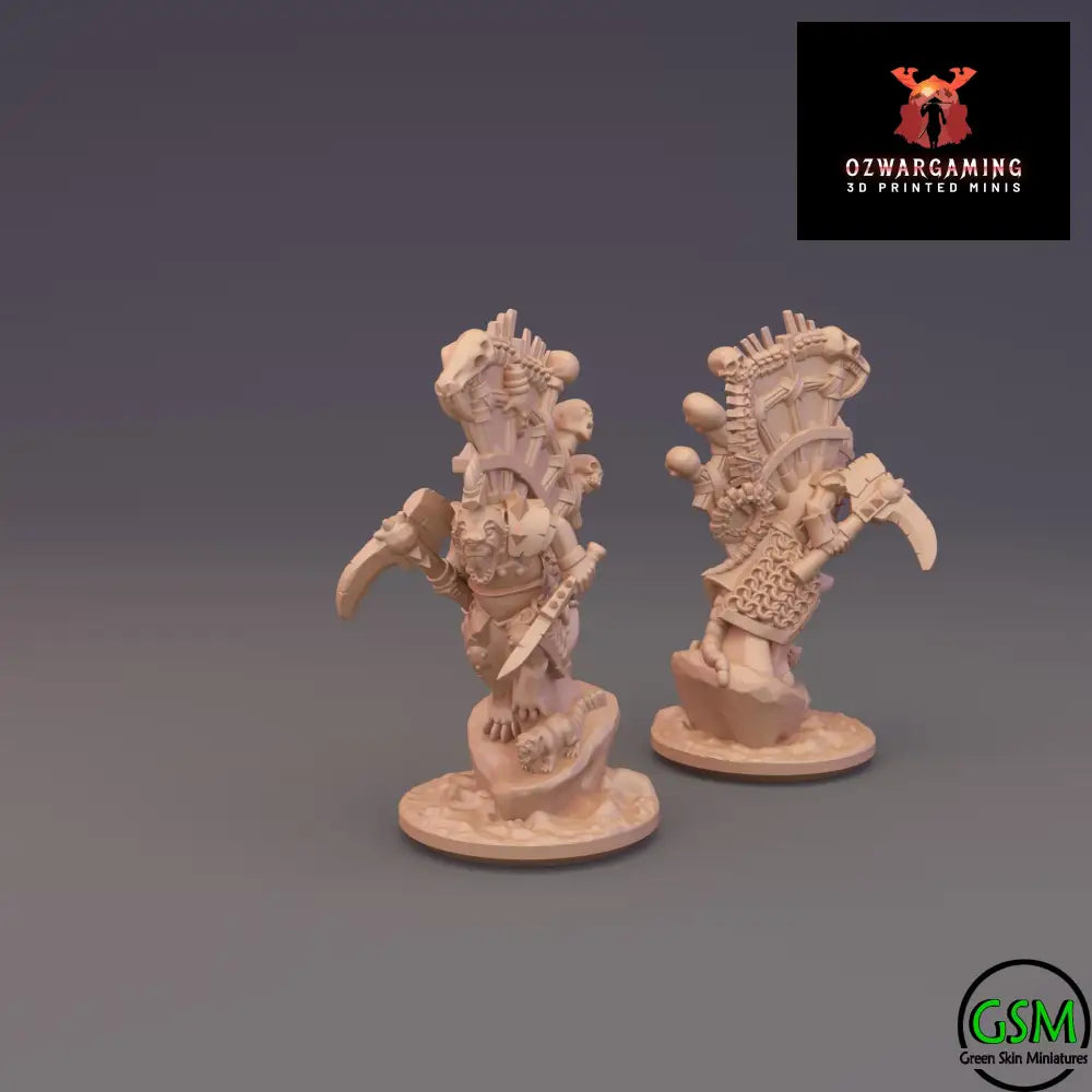 Ratmen Rat Character Pack | Greenskin Miniatures 10mm Fantasy Wargaming Miniatures Role Playing Miniatures
