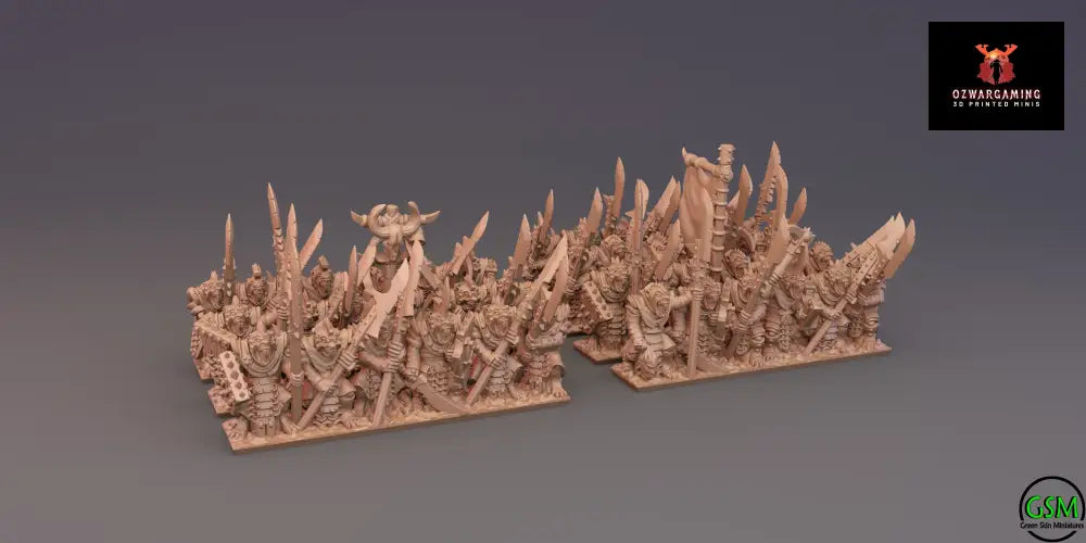 Ratmen Sturm Vermin | Greenskin Miniatures 10mm Fantasy Wargaming Miniatures Role Playing Miniatures