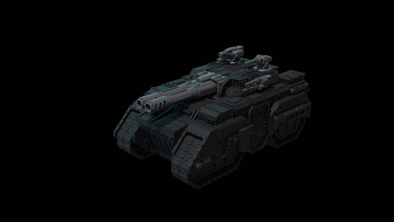 HEAVY BATTLE TANK KRAKEN-PATTERN CONVERSION KIT | Maelstrom Designworks Grimdark Wargaming Miniatures