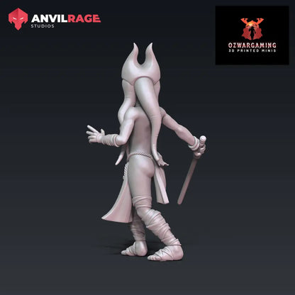 Red Mistress | Anvilrage Galactic SciFi Miniatures 32mm 1/47 Legion Scale Role Playing Miniatures