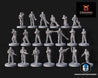 Regime Death Troopers |Galactic Armory 32mm SCI-FI Wargaming Miniatures Role Playing Miniatures