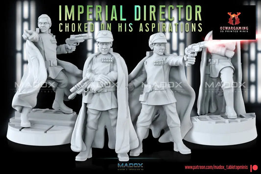 Regime Director | Warbear Studios 28mm SciFi Wargaming Miniatures Role Playing Miniatures