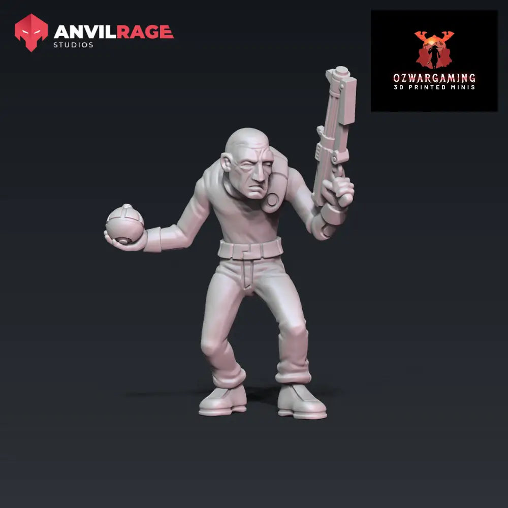 Replicator 99 | Anvilrage Galactic SciFi Miniatures 32mm 1/47 Legion Scale Role Playing Miniatures
