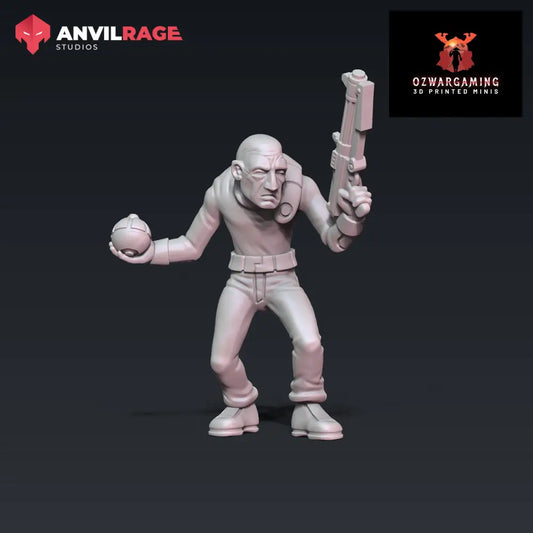 Replicator 99 | Anvilrage Galactic SciFi Miniatures 32mm 1/47 Legion Scale Role Playing Miniatures