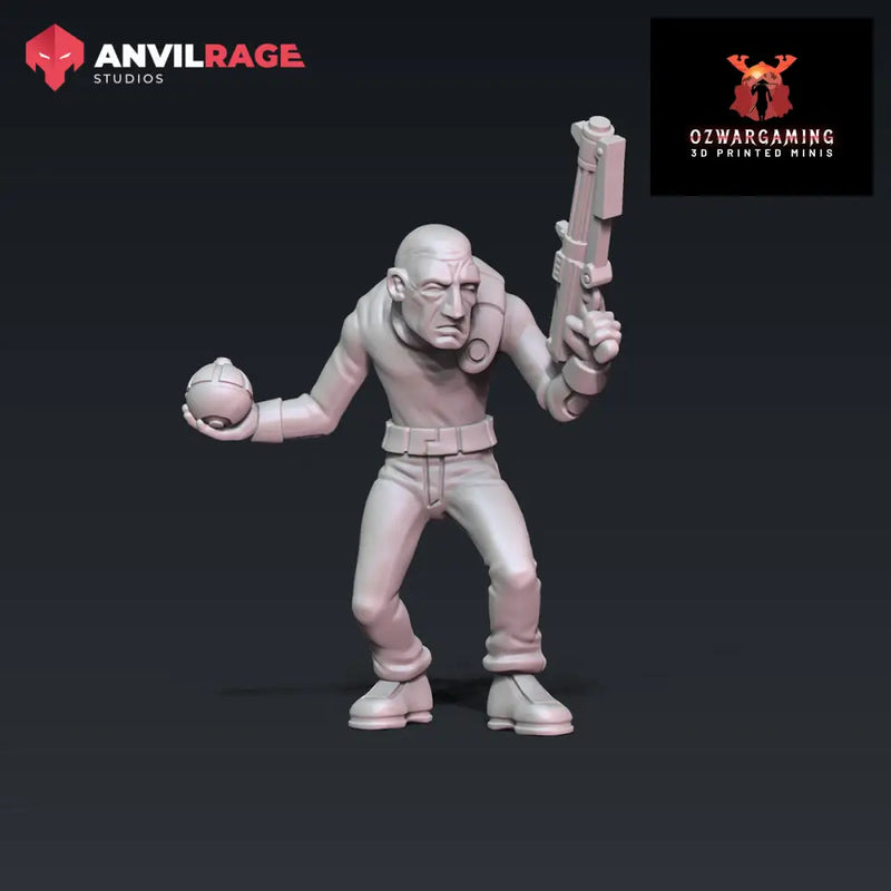 Replicator 99 | Anvilrage Galactic SciFi Miniatures 32mm 1/47 Legion Scale Role Playing Miniatures