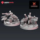 Republic POI Markers | Anvilrage Galactic SciFi Miniatures 32mm 1/47 Legion Scale Role Playing Miniatures