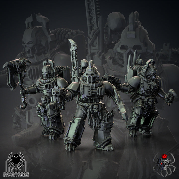 Fallen Bloody Dismemberers Build Kit | EightLegsMiniatures Grimdark Wargaming Miniatures