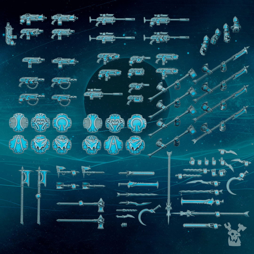 Scylla Legion Assault Brothers Build Kit | DakkaDakka.store Grimdark Wargaming Miniatures Role Playing Miniatures