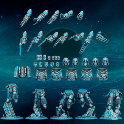 Scylla Legion Assault Brothers Build Kit | DakkaDakka.store Grimdark Wargaming Miniatures Role Playing Miniatures