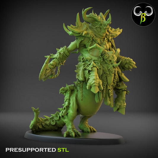 Fallen Beasts Ancient Centigon | Claybeast Creations 28mm Fantasy Wargaming Miniatures Role Playing Miniatures