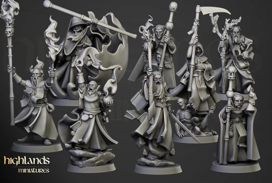 Sunland Houses of Magic | Highlands Miniatures 28/32mm Fantasy Wargaming Miniatures Role Playing Miniatures