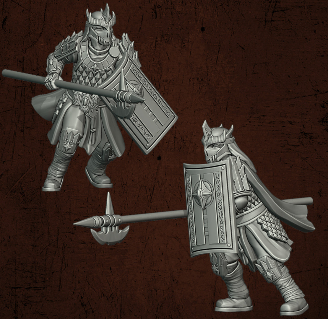 Immortal Army Dragon Guard | Quartermaster3D 25mm Fantasy Wargaming Miniatures Role Playing Miniatures
