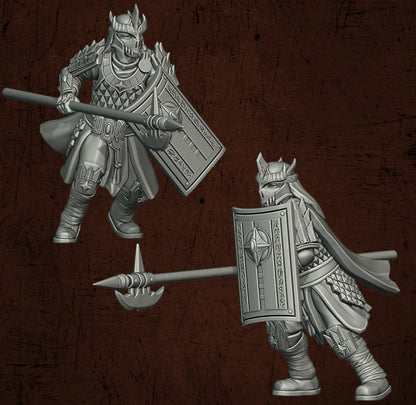 Immortal Army Dragon Guard | Quartermaster3D 25mm Fantasy Wargaming Miniatures Role Playing Miniatures