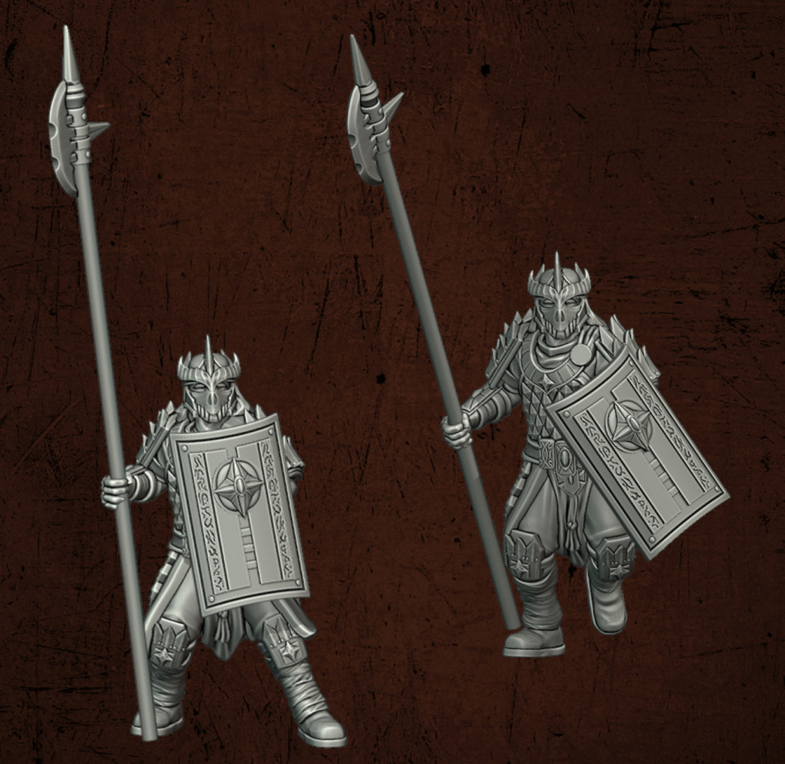 Immortal Army Dragon Guard | Quartermaster3D 25mm Fantasy Wargaming Miniatures Role Playing Miniatures