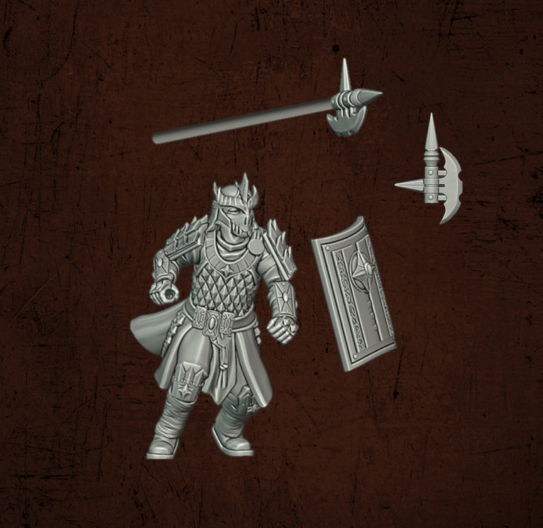 Immortal Army Dragon Guard | Quartermaster3D 25mm Fantasy Wargaming Miniatures