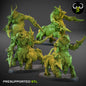 Fallen Beasts Centigon Dual Weapons | Claybeast Creations 28mm Fantasy Wargaming Miniatures Role Playing Miniatures