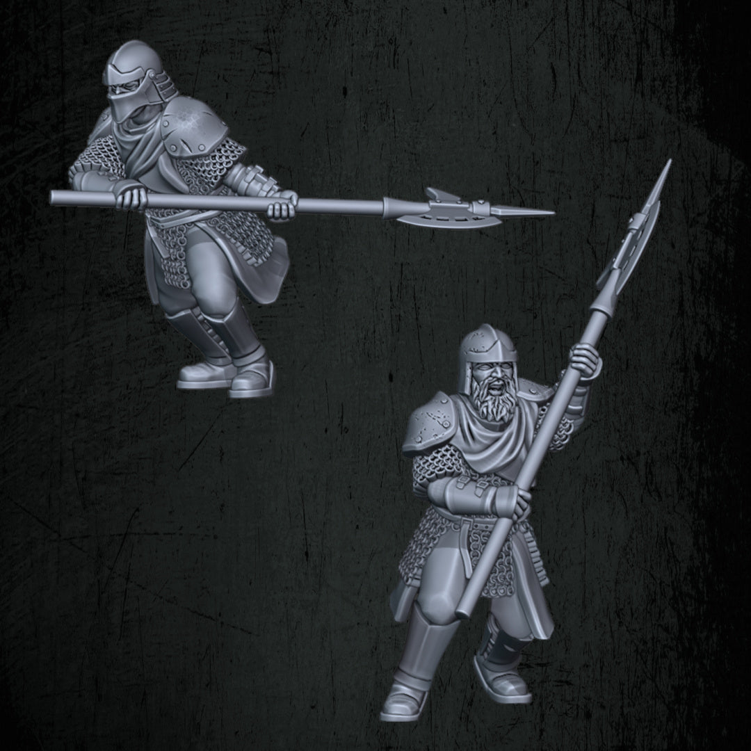Kingdoms of Men City Guard | Quartermaster3D 25mm Fantasy Wargaming Miniatures Role Playing Miniatures