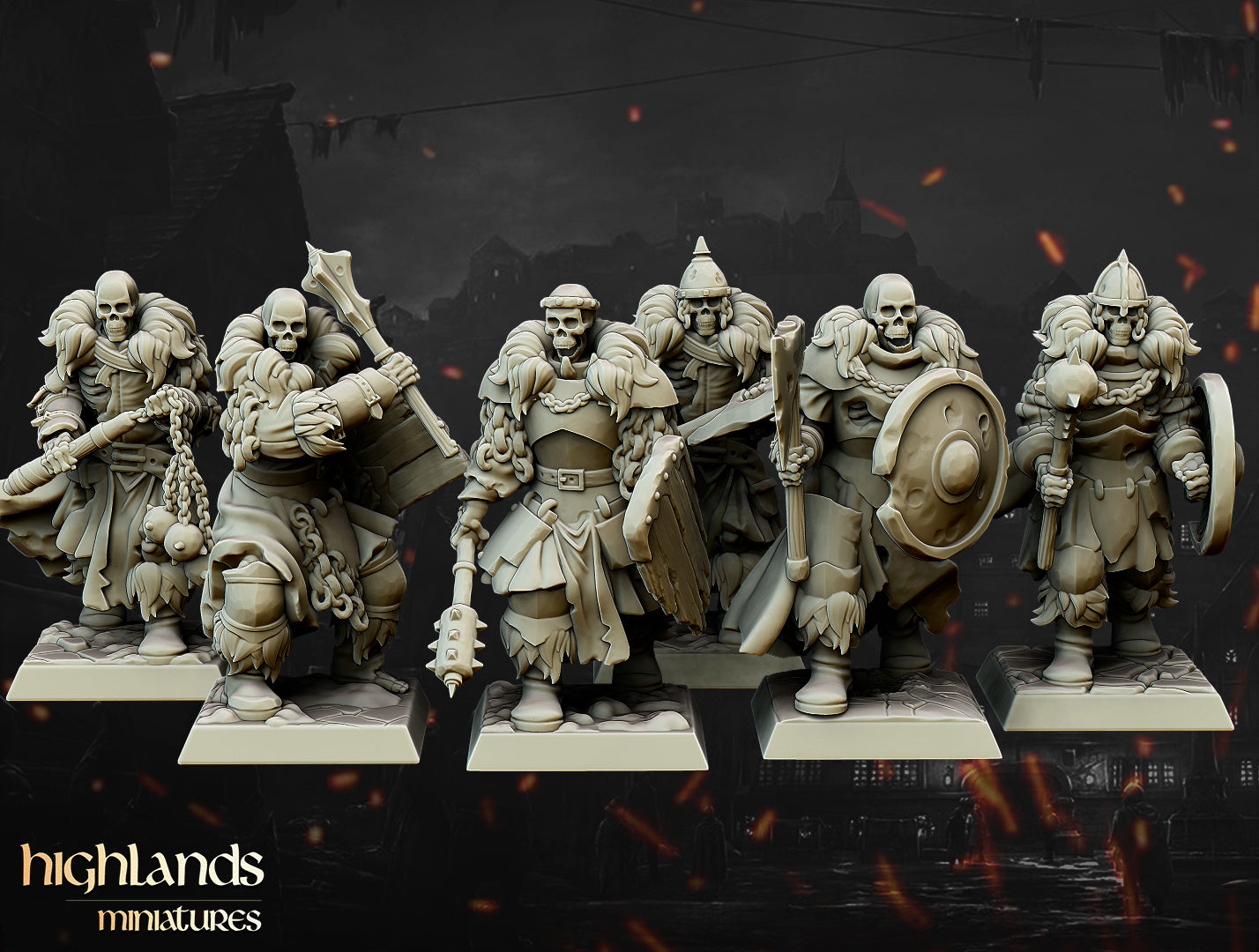 Transilvanya Blackwatch | Highlands Miniatures 28/32mm Fantasy Wargaming Miniatures Role Playing Miniatures