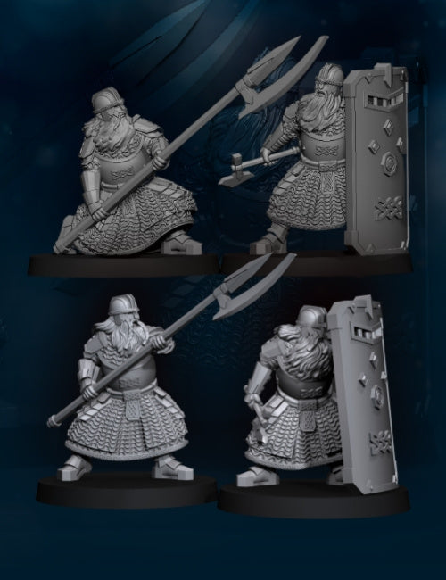 Kalak Dwarves Cript Guard | Davale Games 25mm Fantasy Wargaming Miniatures