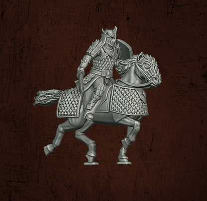Immortal Army Warrior Cavalry | Quartermaster3D 25mm Fantasy Wargaming Miniatures Role Playing Miniatures