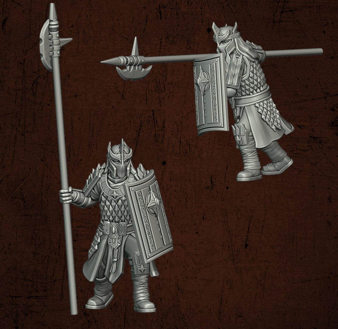 Immortal Army Warriors | Quartermaster3D 25mm Fantasy Wargaming Miniatures Role Playing Miniatures