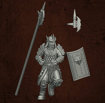 Immortal Army Warriors | Quartermaster3D 25mm Fantasy Wargaming Miniatures Role Playing Miniatures